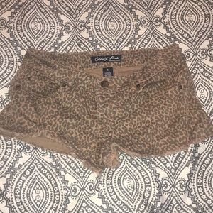 Cheetah shorts